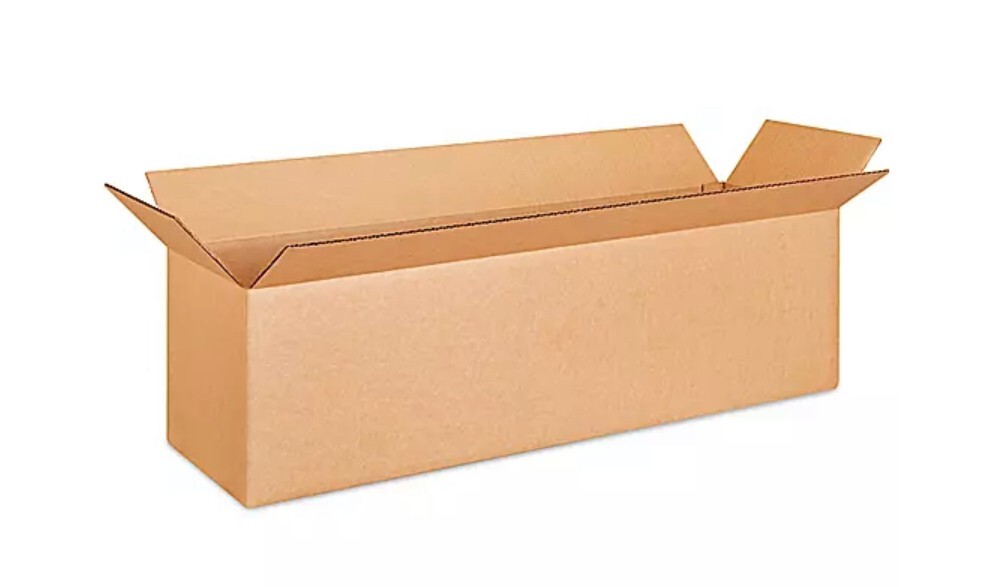 30″ x 8″ x 8″ Cardboard Corrugated Box – SINGLE BOX – LONG