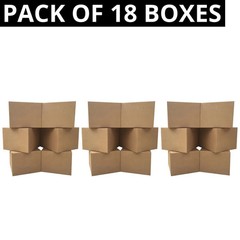 UBMOVE Large Moving Boxes 20” x 20” x 15” Corrugated PACK OF 18 BOXES