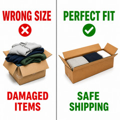 24x10x6 Kraft Cardboard Carton Mailer Shipping Corrugated Packing Box