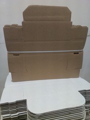 W28 – 6-1/2″ x 4-7/8″ x 2-5/8″ White Corrugated Mailer Packing Boxes 50/bundle