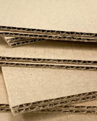 100 7.5X7.5 Cardboard Corrugated Pads Inserts 45 RPM Filler Sheet