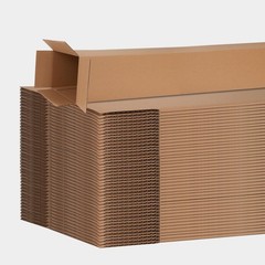 Tall Corrugated Cardboard Boxes Shipping Moving Packaging Storage 4x4x48″ 10PC