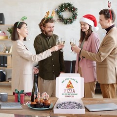 5 PCS 10×10 Inch Christmas Money Box Cash Pizza Gift Shaped Surprise Holder