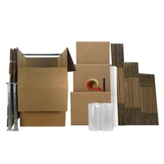 UBMOVE 4 Room Wardrobe Kit 45 Packing Boxes & Packing Supplies