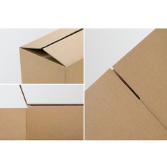 100 PCS 6x4x2″ Cardboard Boxes Mailing Moving Packing Shipping Box Carton Yellow