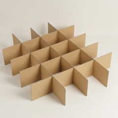 Lightweight Cardboard Moving Box Dividers – 6 Dividers for Efficient Packing