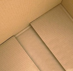 25 Pack Corrugated Moving Shipping Boxes 9x7x6 Cardboard Mailing Packing Boxes