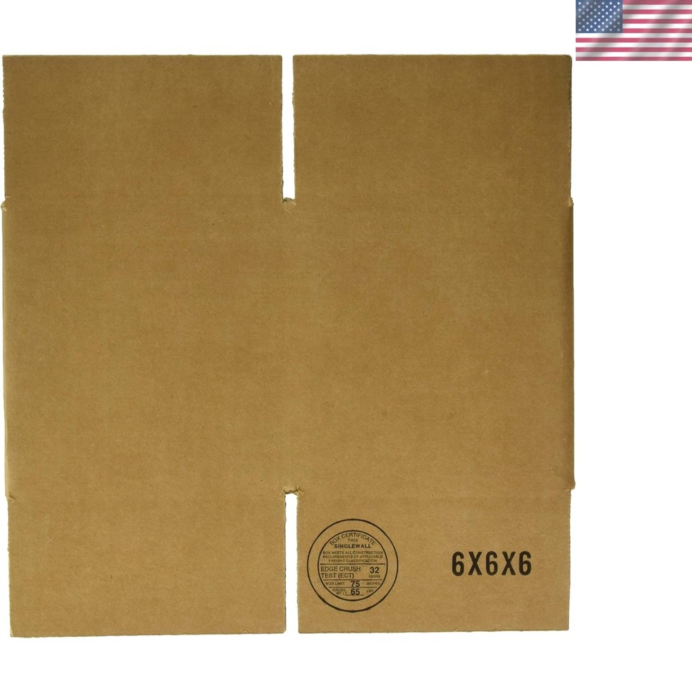 Brand New 6x6x6 Shipping Box Bundle/25 Paper