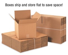8x6x4 SHIPPING BOXES STRONG 32 ECT 25 Pack Corrugated Small