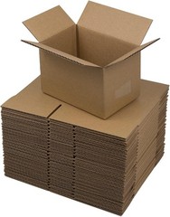Shipping Boxes 6x6x6 Inches Small Corrugated Cardboard Boxes 25 Pack
