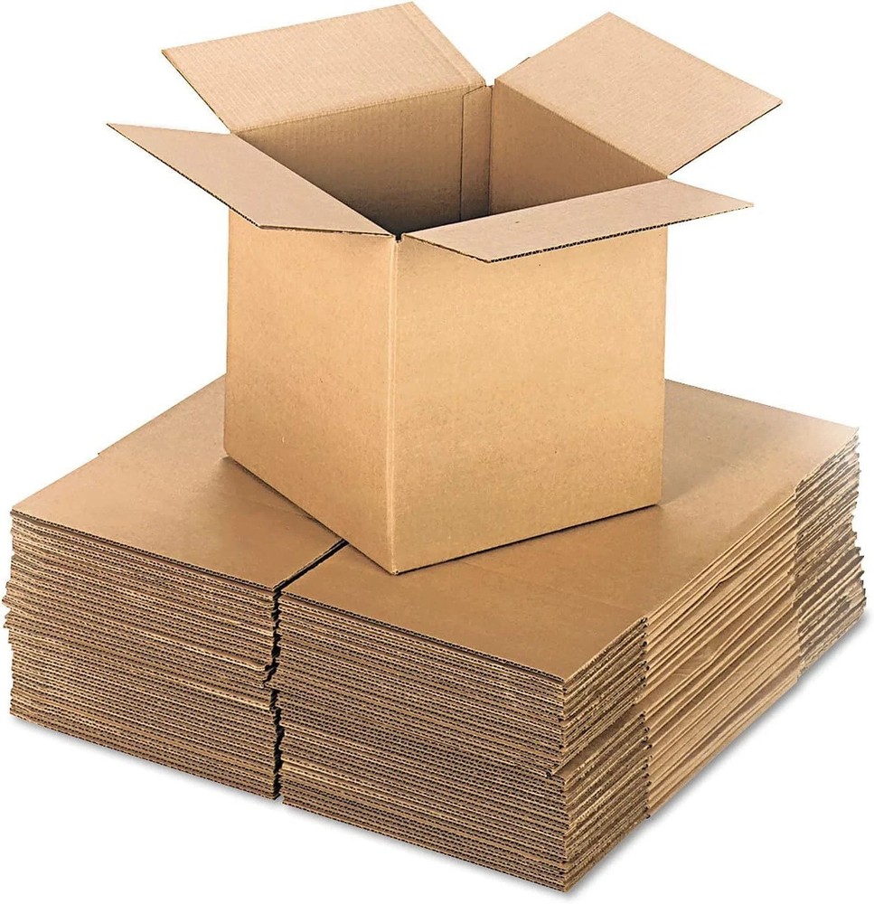 100 Pack 4x4x4 Inches Shipping Boxes Corrugated Boxes Small Paper Boxes Mailers