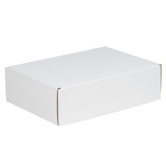 Partners Brand PMFL17113 17 1/8L x 11 1/8W x 3H, White (Pack of 50)