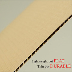 50 Packs 8X10 Inch Corrugated Cardboard Sheets, Premium Brown Kraft Corrugated P