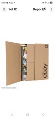 New Box Of 25 Comic Book Mailer Box – 10.75×7.5×1 Free Shipping