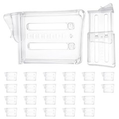 24 Pack Adjustable Card Dividers for Storage Boxes, Trading Card Box Dividers…