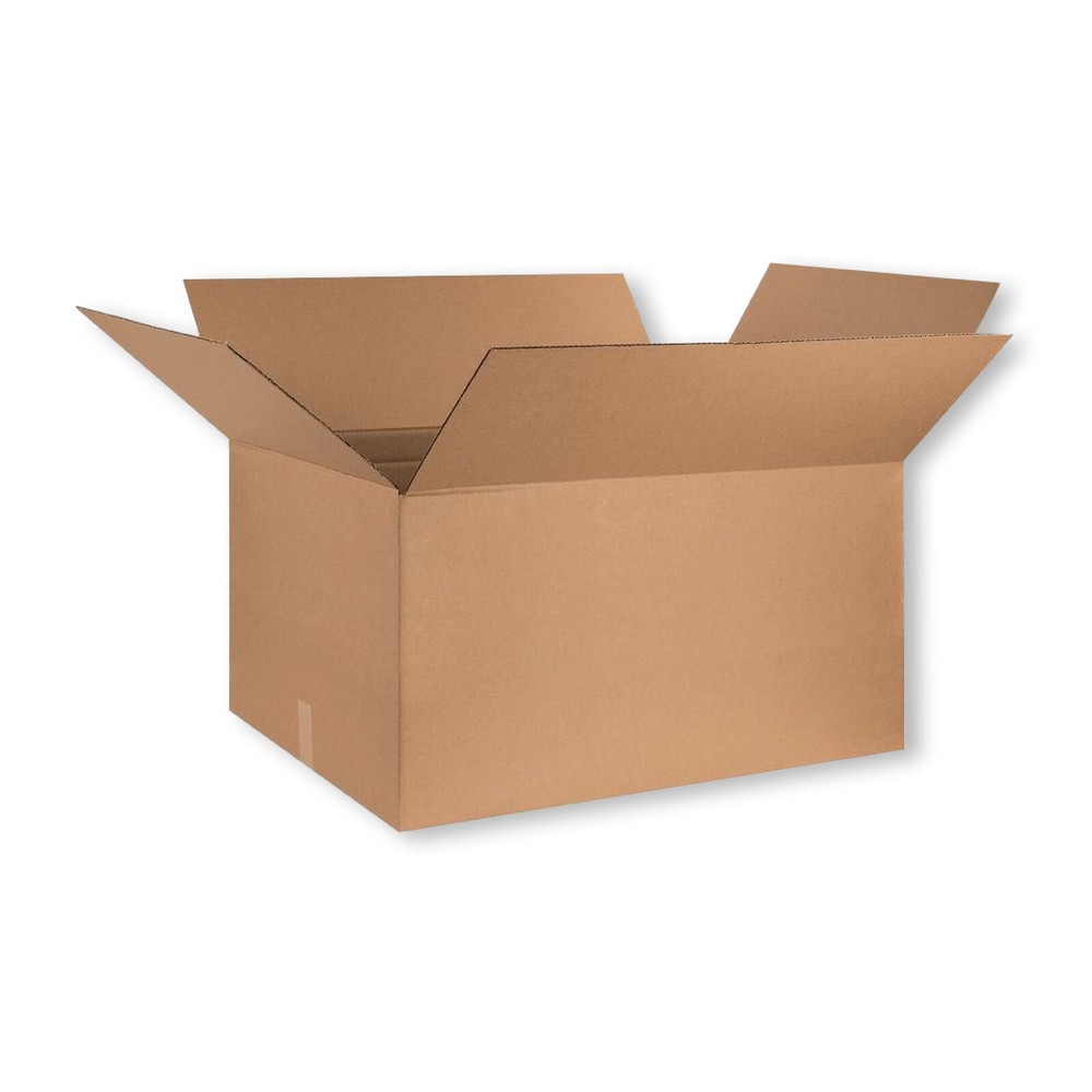26 x 16 x 10″ Corrugated Boxes ECT-32 Brown Shipping/Moving Boxes 20/Bundle