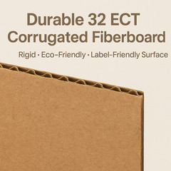 14x4x4 Long Corrugated Shipping Boxes ECT-32 Kraft RSC, Recycled Brown, 200 Pack