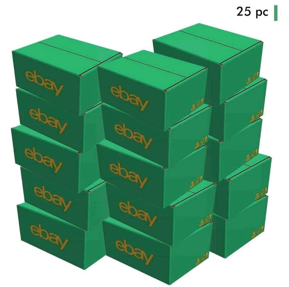 x25 Ebay Branded Packaging Small Cardboard Box (15cmx20cmx10cm)