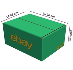 x25 Ebay Branded Packaging Small Cardboard Box (15cmx20cmx10cm)