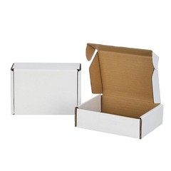 100 Pack 7x5x2″ Kraft Corrugated Shipping Boxes – Small Cardboard Mailers for Pa
