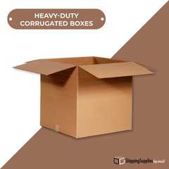 14 x 12 x 12″ Multi-Depth Corrugated Boxes, Brown 25/Bundle ECT-32