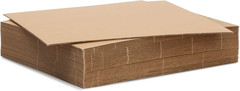 25 Pack Corrugated Cardboard Sheets, 8X10 Flat Card Boards Inserts for Crafts,