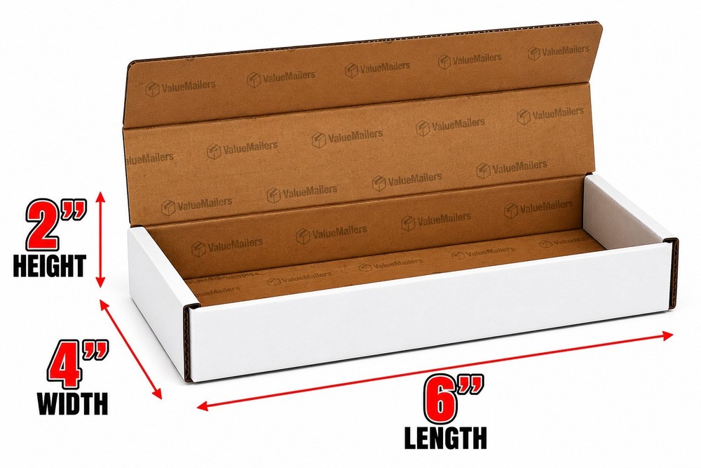 150 Mixed Size White Corrugated Mailer Shipping Boxes 6x4x2 7x3x3 8x3x2 50 Each