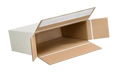 25 9-1/4″ x 3″ x 6-3/4″ Self Seal Side Loading Boxes