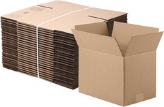 16″x12″x8″ Brown/Kraft Corrugated Cardboard Shipping Boxes 25-Pack Mailing