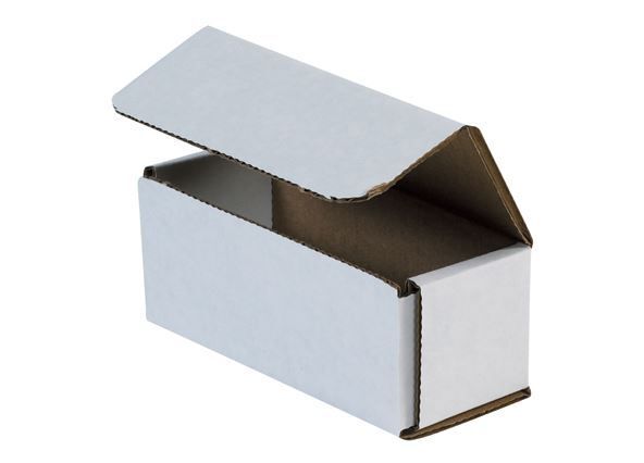50 Pack of 5x2x2 White Corrugated Shipping Mailer Packing Box Boxes 5″ x 2″ x 2″