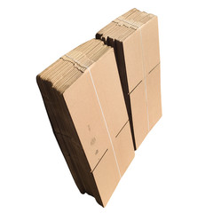50 Pack 22″L x 15″W x 4″H Corrugated Flat Shipping Boxes (Local Pickup Only)