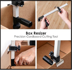 • Box Resizer Tool with Scoring Wheel – Customize Cardboard Shipping Boxes