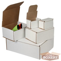 7 x 4 x 3″ Corrugated Shipping Mailers from The Boxery 100/pk