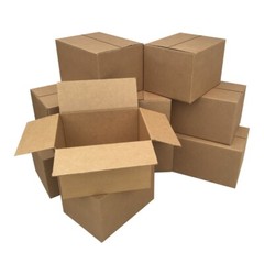 UBMOVE 10 Medium Cardboard Moving Boxes 18″ x 14″ x12″