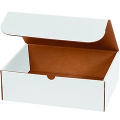 4 x 4 x 4 White Corrugated Shipping Mailer Packing Box Boxes 50, 100 To 500