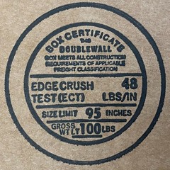 UOFFICE Bundle of 5 Heavy Duty Corrugated Boxes 22″ x 22″ x 22″ 275lb. Shipping