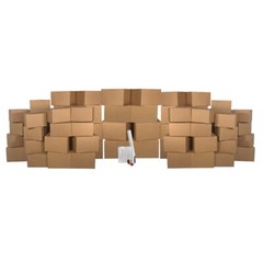 UBMOVE Basic Moving Box Kit for 5 Bedrooms 58 Boxes & Packing Materials