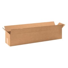 32 x 6 x 6″ Long Corrugated Boxes, ECT-32 Brown Shipping/Moving Boxes 25/Bundle
