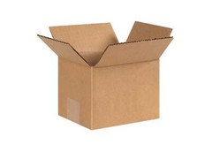 100 Pack Corrugated Kraft Shipping Boxes 8x7x6 Cardboard Mailer Packing Boxes