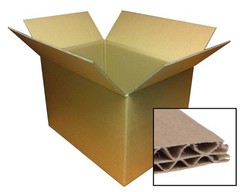 PREMIUM HEAVY DUTY GNC Double Wall Corrugate 11″x 8‑1/2″x12″ ECT 48 Bundle of 15