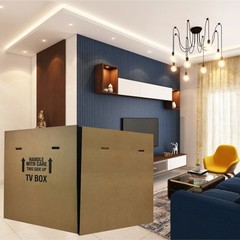 Adjustable TV Moving Box Flat Panel TVs Up to 70 Inch Safe Packing Storage New