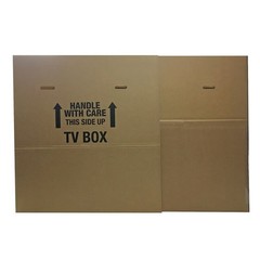 Adjustable TV Moving Box Flat Panel TVs Up to 70 Inch Safe Packing Storage New