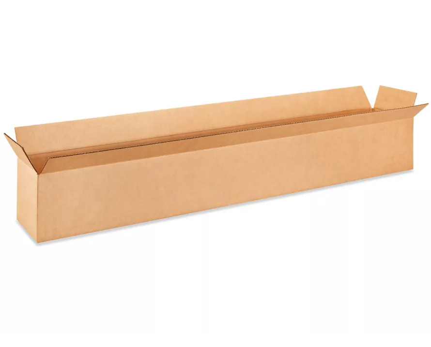 ULINE S -4940 48″ x 6″ x 6″ CARDBOARD SHIPPING BOX – 200 lb – 5 BOX BUNDLE