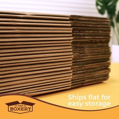 16″x12″x8″ Brown/Kraft Corrugated Cardboard Shipping Boxes 25-Pack Mailing