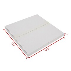 25 Album Paper 12.5 ” x 12.5″ x 1/2 “& 1” Vinyl Record LP Shipping Mailer Boxes