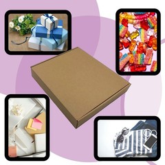 13x11x2 inches Shipping Boxes Set of 24, Brown Corrugated Mailing Cardboard B…