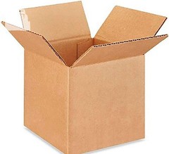 Shipping Boxes 6x6x6 Small Corrugated Packing Cardboard 10-Pack