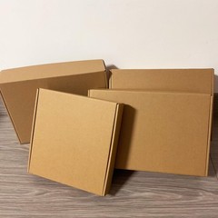 13x10x3 inches Shipping Boxes Set of 20, Brown Corrugated Cardboard Mailers