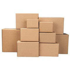 100 6x4x4 Cardboard Packing Mailing Moving Shipping Boxes Corrugated Boxes NEW
