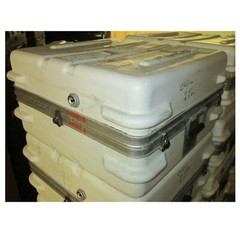 Kirchhan Hard Case 26x25x14 Single Lid Plastic Clamshell Thermodyne Style